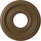 Ekena Millwork Cole PVC Medallion (Canopies up to 4 1/4"), 10"OD x 3 1/2"ID x 3/4"P, Metallic Champagne Bronze CMP10COCCB - alternate 1